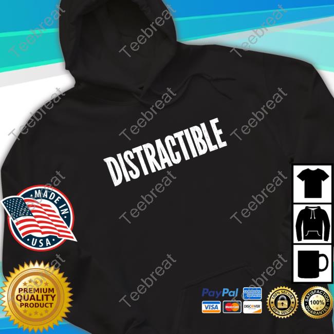 Official Distractible Store Shop Merch Distractible T-Shirt