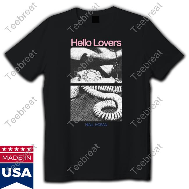 Niall Horan Merch Hello Lovers Tee Shirt
