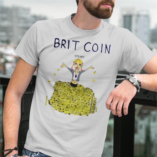 Hilary Duff Brit Coin Spears T Shirt