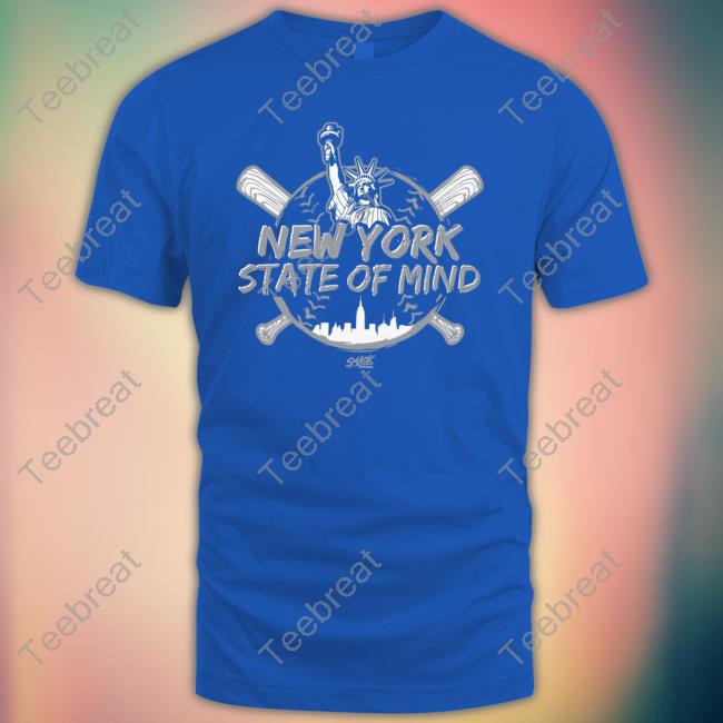 Official New York State of Mind New York Baseball Smack Shirt 2022