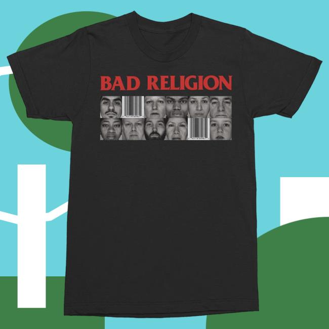 Official Kings Road Merch Store Bad Religion Gray Race Shirts (Black) BadReligion Kings Road Shop