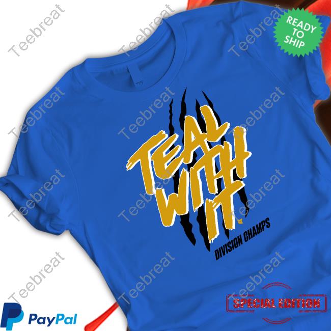 Teal With It Division Champs Shirt