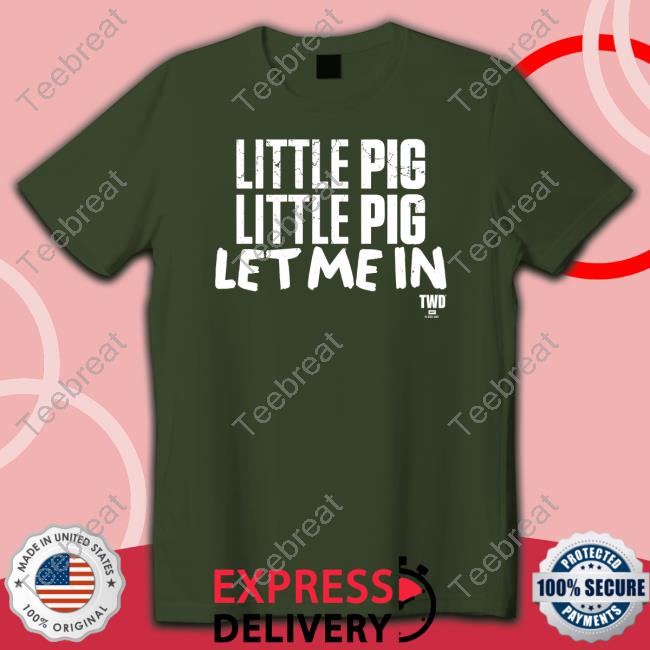 The Walking Dead Negan Little Pig Let Me In Hoodie