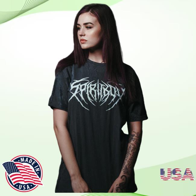 Official Spiritbox Merch Store Shop Spiritbox Death Metal Black Rain Attractive Shirt