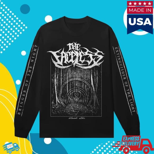 The Faceless - Black Star L/S - Sumerian Merch