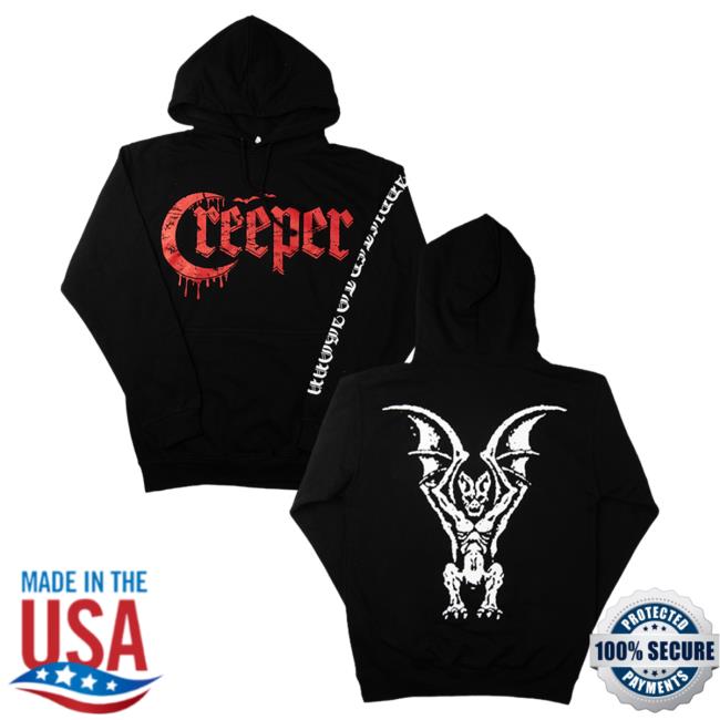 Official Shop Creeper Addicted To Agony Hoodie