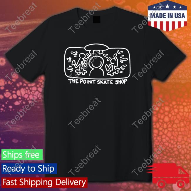 Official The Point Skate Haring Shirt 2022 Black