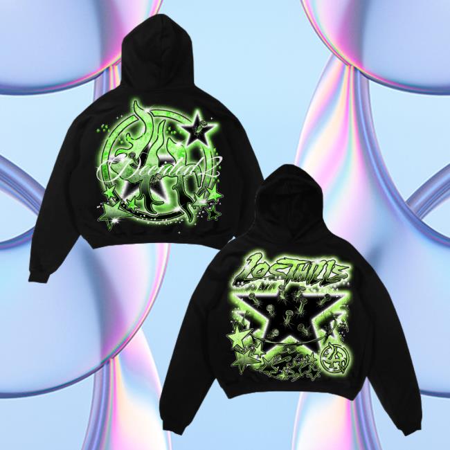 Official Lostinthehills x Youngboy Lost In The Hills Green - Black Hot Shirt