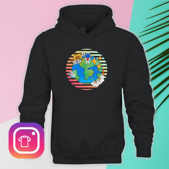 Official Eart With Flowers We Used To Live There T-shirt