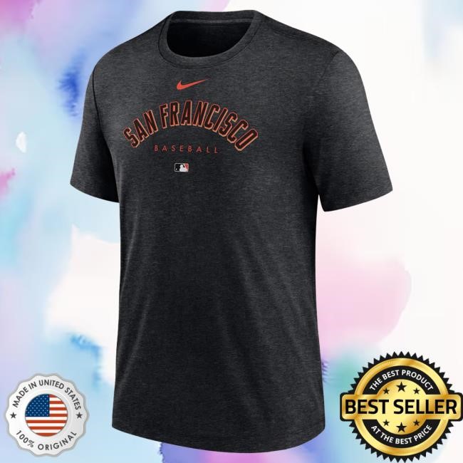 Nike San Francisco Giants Orange Early Work Short Sleeve Fashion New Shirt | Rally House Official Merch Store – Buy Official MLB T Shirt