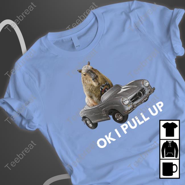 Capy Car Shirt Capybara Man Merch