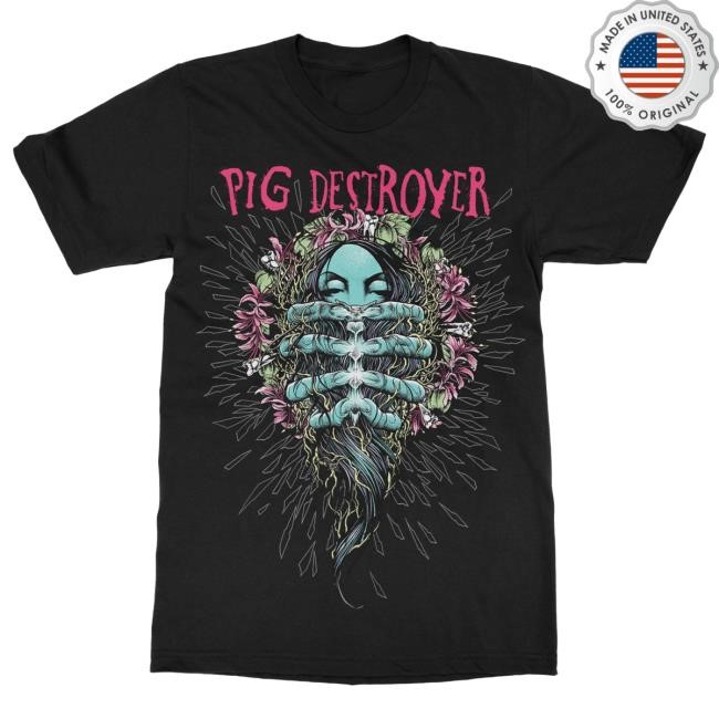Official Indie Merch Store Shop Pig Destroyer "Rib Fingers (black)" Attractive Shirt IndieMerchStore