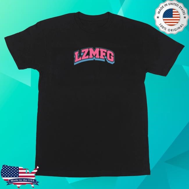 Official Lzmfg Merch Collegiate Top Shirt Adam LZ
