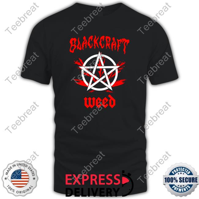Official Blackcraft Weed Black Tee Shirts