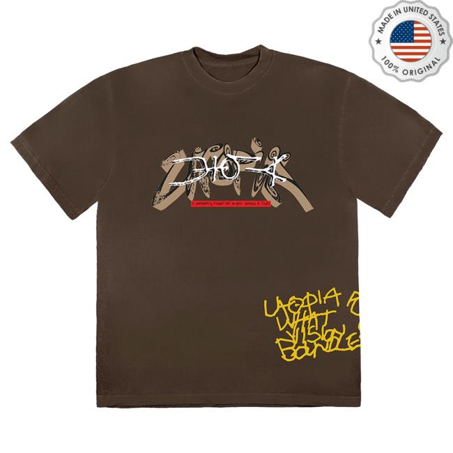 Official Travis Scott Merch Store Travis Scott Utopia I Sweaters Brown TravisScott Shop