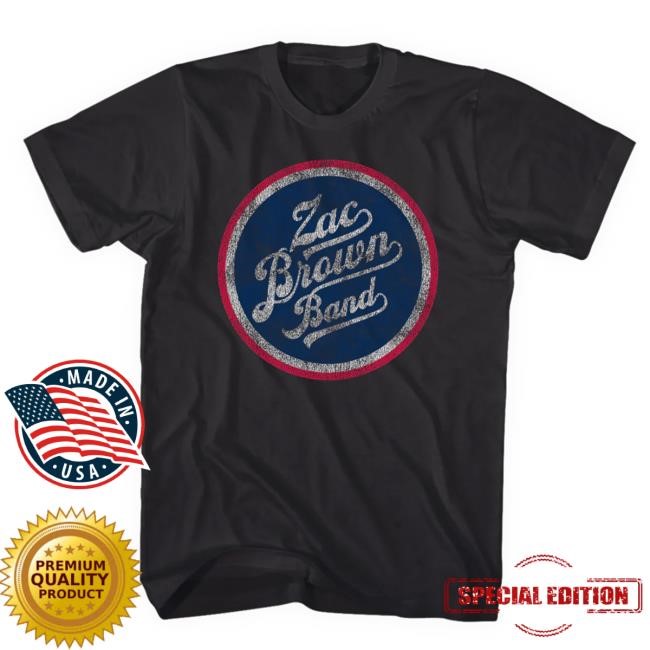Official Zac Brown Band Apparel Store Classic Zbb Black Tee Zac Brown Band