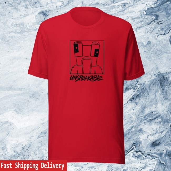 Unspeakable Red Icon New T-Shirt