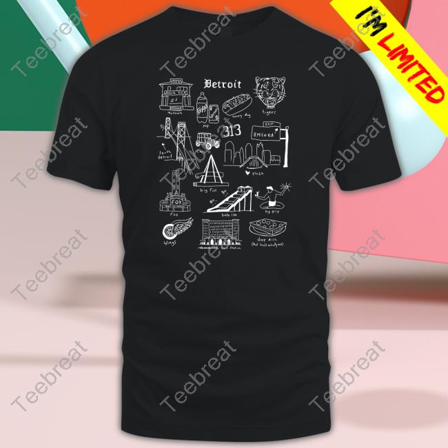 Detroit Bootleg Hooded Sweatshirt Body Ruiner Merch