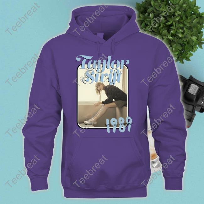 From The Vault Green 1989 Taylor's Version Photo Shirt Taylor Swift 1989 Taylor's Version Photo Long Sleeved T Shirt