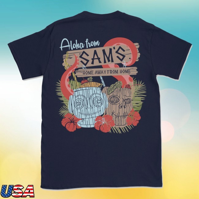 The Lost Bros Aloha From Sam's Tee Shirt The Lost Bros Merch