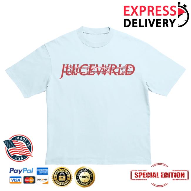 Official 999 Club Juice Wrld Merch Store 999 Barbed Wire Hoodies Light Blue 999Club Clothing JuiceWrld