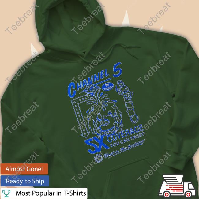 Channel 5 5X coverage nice art Sweatshirt