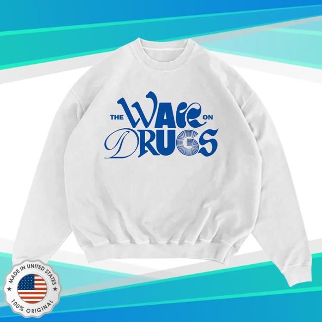 The War On Drugs White Hoodies