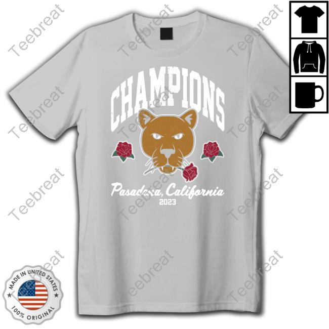 Champions Pasadena California 2023 Ps Bowl Champs Sweatshirt Barstool Sports Merch