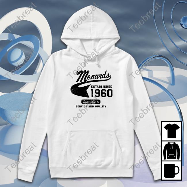 Official Menards Established 1960 Tee Shirt