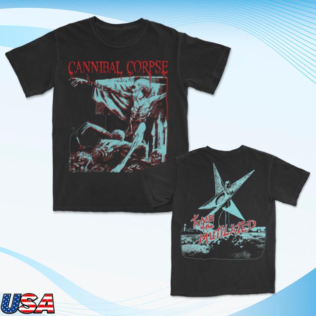 Official Kings Road Merch Store Cannibal Corpse Tomb Of The Mutilated Bootleg Attractive Shirt (Black) Kings Road Shop CannibalCorpse
