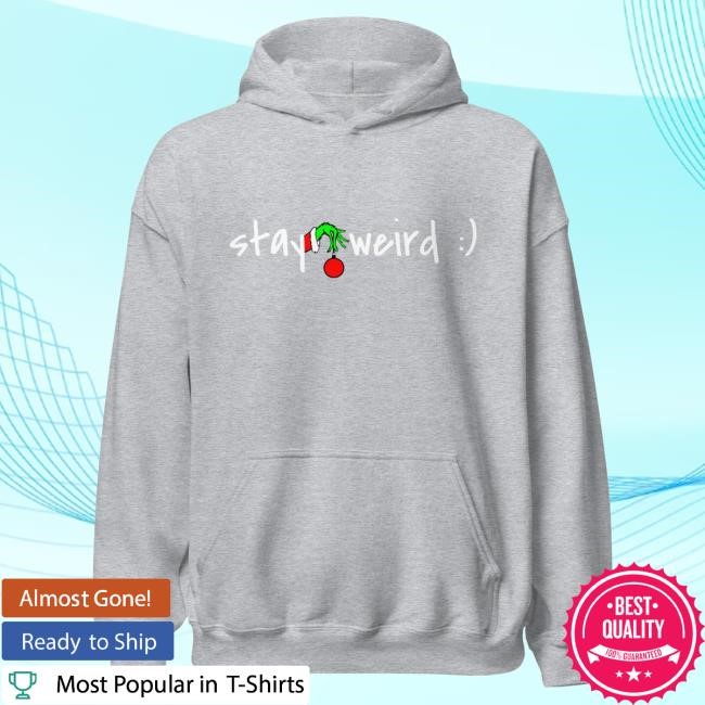 Official Kendrick Curry Merch Grinch "Stay Weird" Hoody KendrickCurry