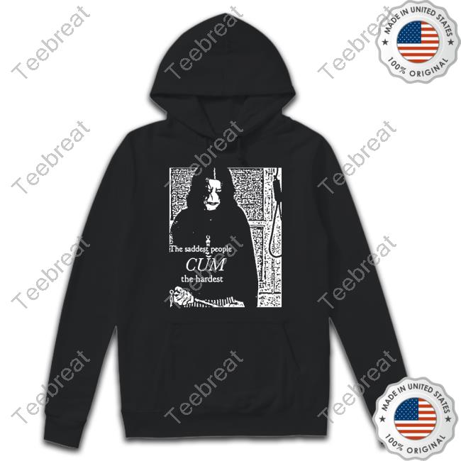 Official Gifts For Goth Merch Goths Doing Things The Saddest People Cum The Hardest Shirt