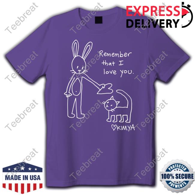 Kimya Dawson Merch Remember That I Love You Black Sweatshirt
