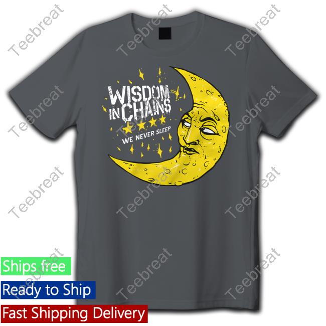 Official Cold Cuts Merch Wisdom In Chains Moon Shirt
