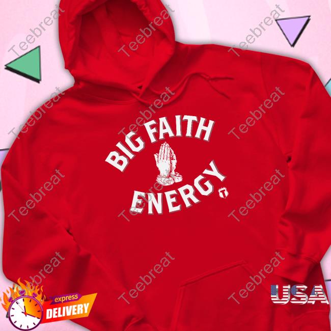 Official The Officer Tatum Big Faith Energy T Shirt Official The Officer Tatum Store Big Faith Energy Shirt