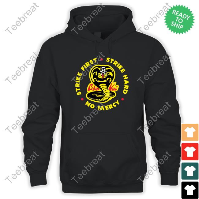 Official Ripple Junction Cobra Kai Boys Shirt 2023 Logo Black