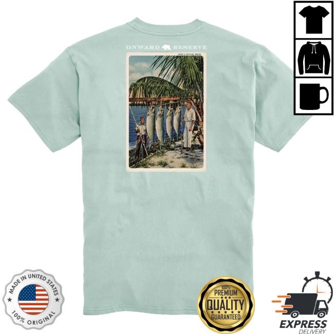 Surf Blue On the Dock Postcard Tee Onward Reserve 2026