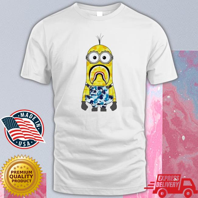 Official Bape X Minions Camo 07 Shirts