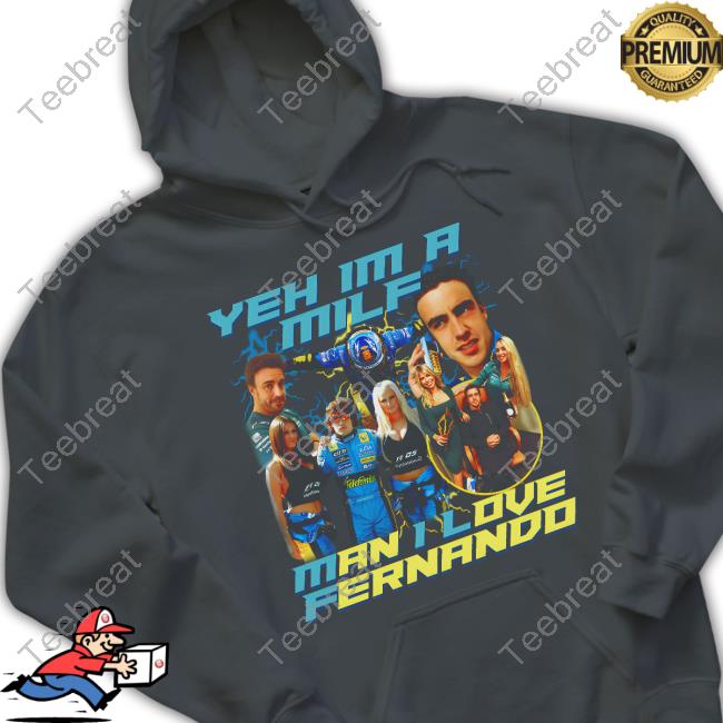 Zarga Apparel Fernando Alonso Milf Meme TShirt