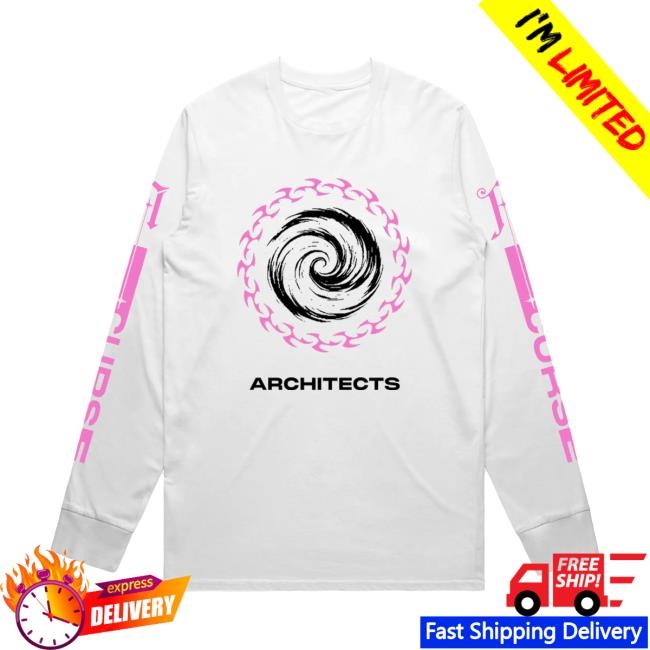 Official Architects Merch Apparel Curse Vortex Long Sleeve Tee Architects
