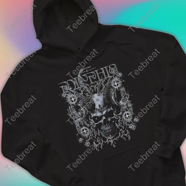 Polyphia Skull Horns Black Long Sleeve Tee