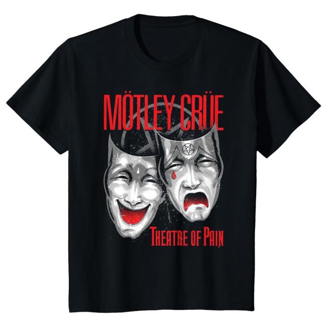 Mötley Crüe - Theatre of Pain - Cry Tshirt Motley Crue Official