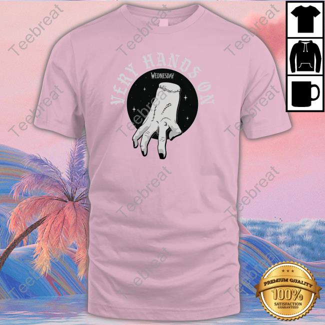 Wednesday Very Hands On Hooded Sweatshirt