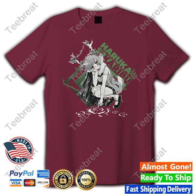Haruka Karibu Long Sleeve T Shirt Vshojo Merch Vshojoofficial