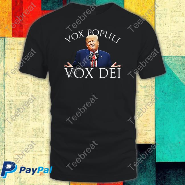 Donald Trump Jr Shop Vox Populi Vox Dei Tank Top
