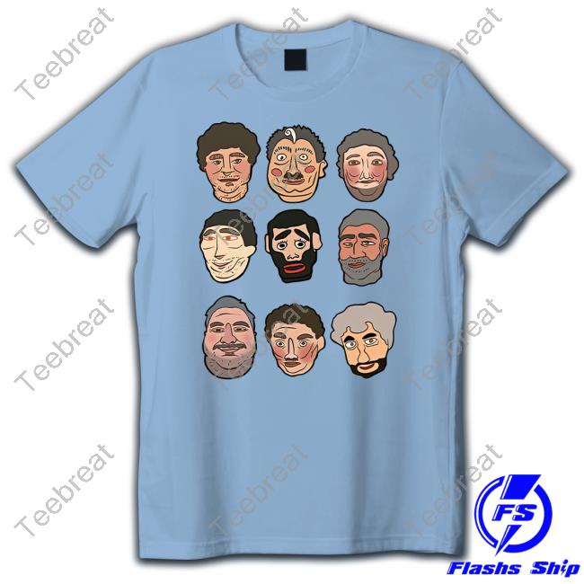H3h3 Shop Faces Tee Shirt