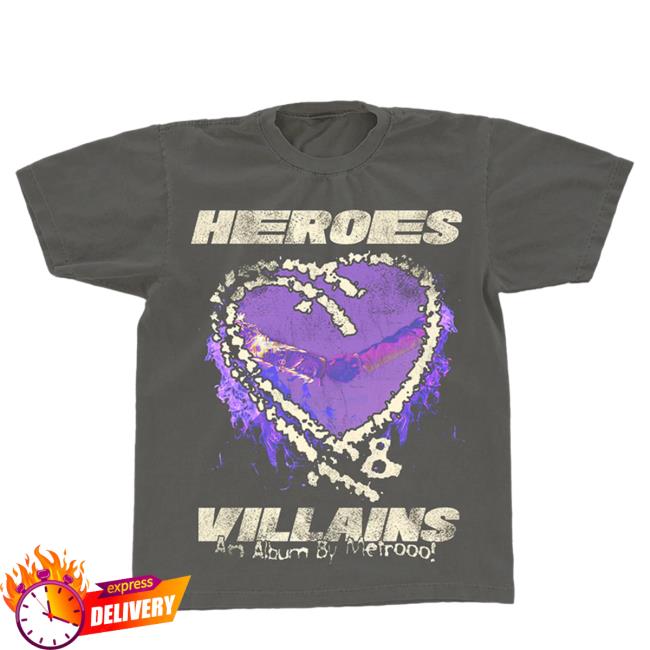 Official Metro Boomin Shop Hearts On Fire Tshirt