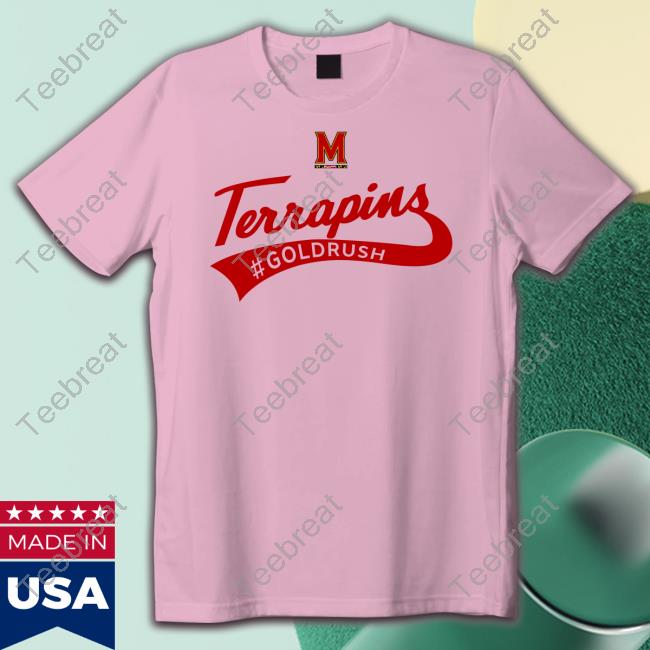 Terrapins Goldrush Terrapin Row Tee