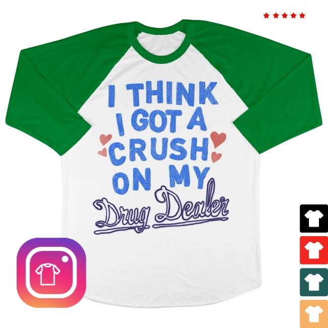 Medium Build I Got A Crush Raglan Long Sleeve Shirts Nick Carpenter