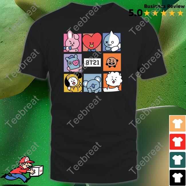 BT21 Tee Shirts Ajh Shop Merch